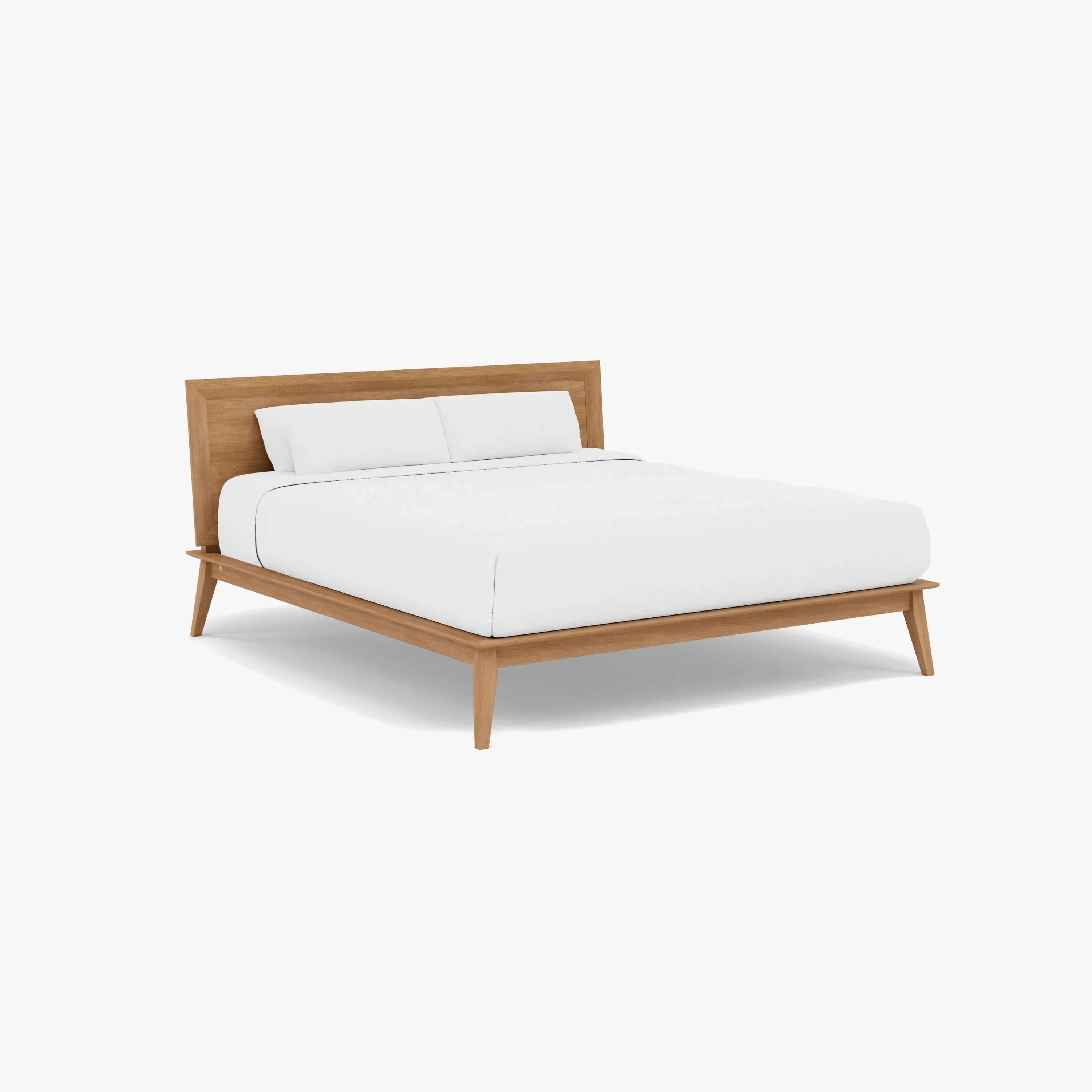 Jolanda Bed Frame King Solid American Oak