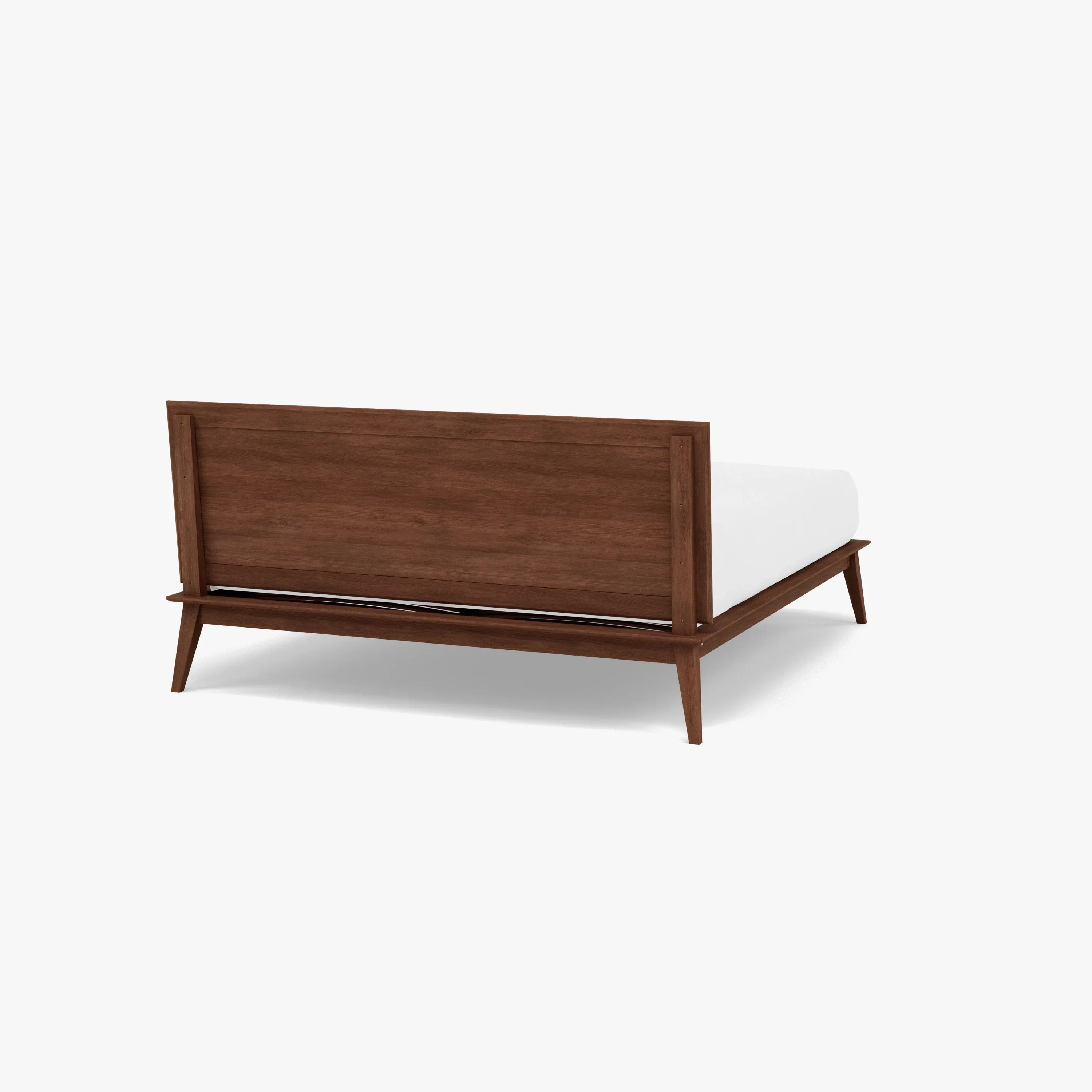 Jolanda Bed Frame King Solid American Walnut