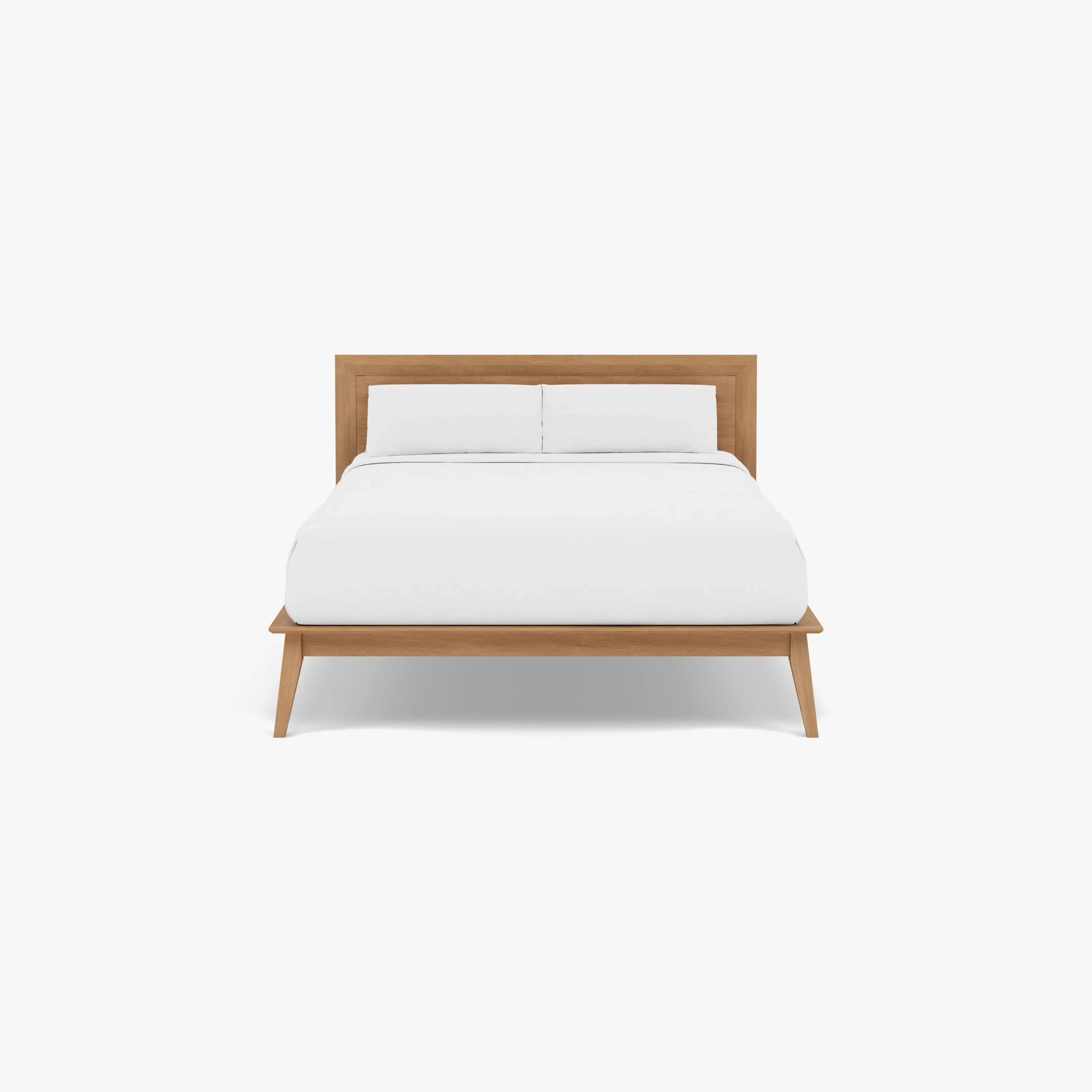 Jolanda Bed Frame Queen Solid American Oak