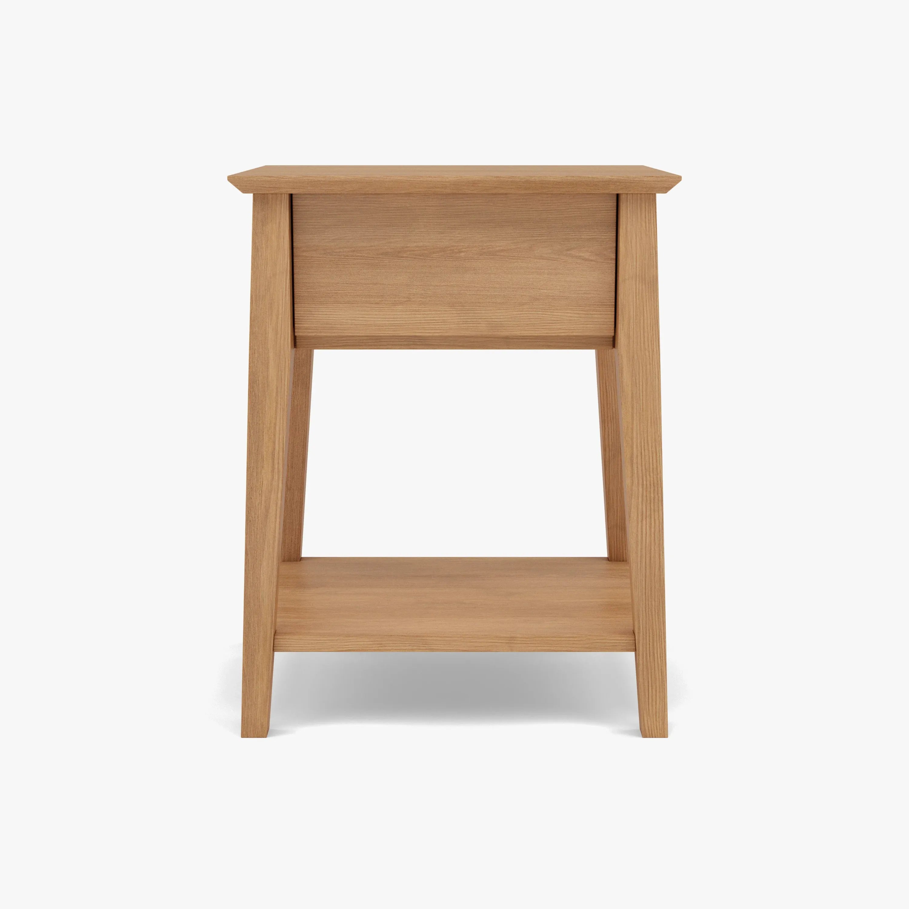 Jolanda Bedside Table 1 Drawer 50 x 40cm Solid American Oak