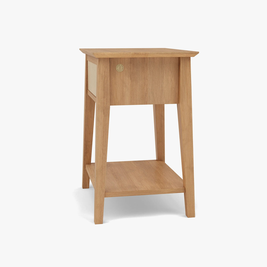Jolanda Bedside Table 1 Drawer 50 x 40cm Solid American Oak