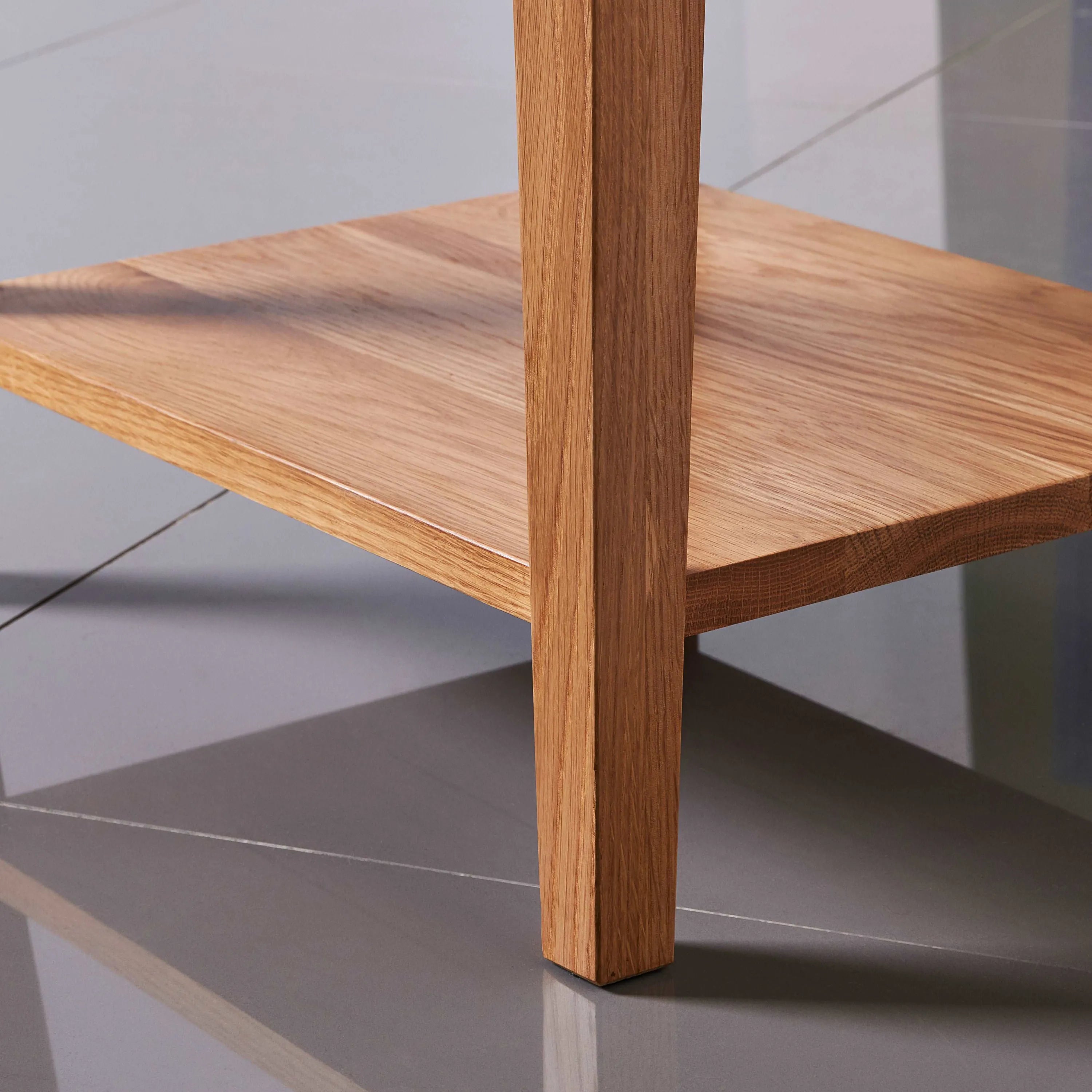 Jolanda Bedside Table 1 Drawer 50 x 40cm Solid American Oak