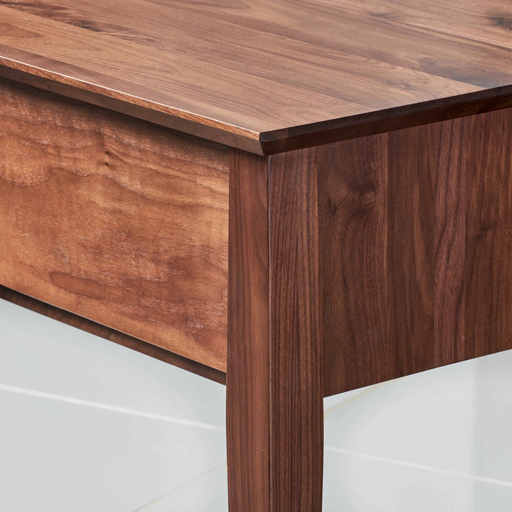 Jolanda Bedside Table 1 Drawer 50 x 40cm Solid American Walnut