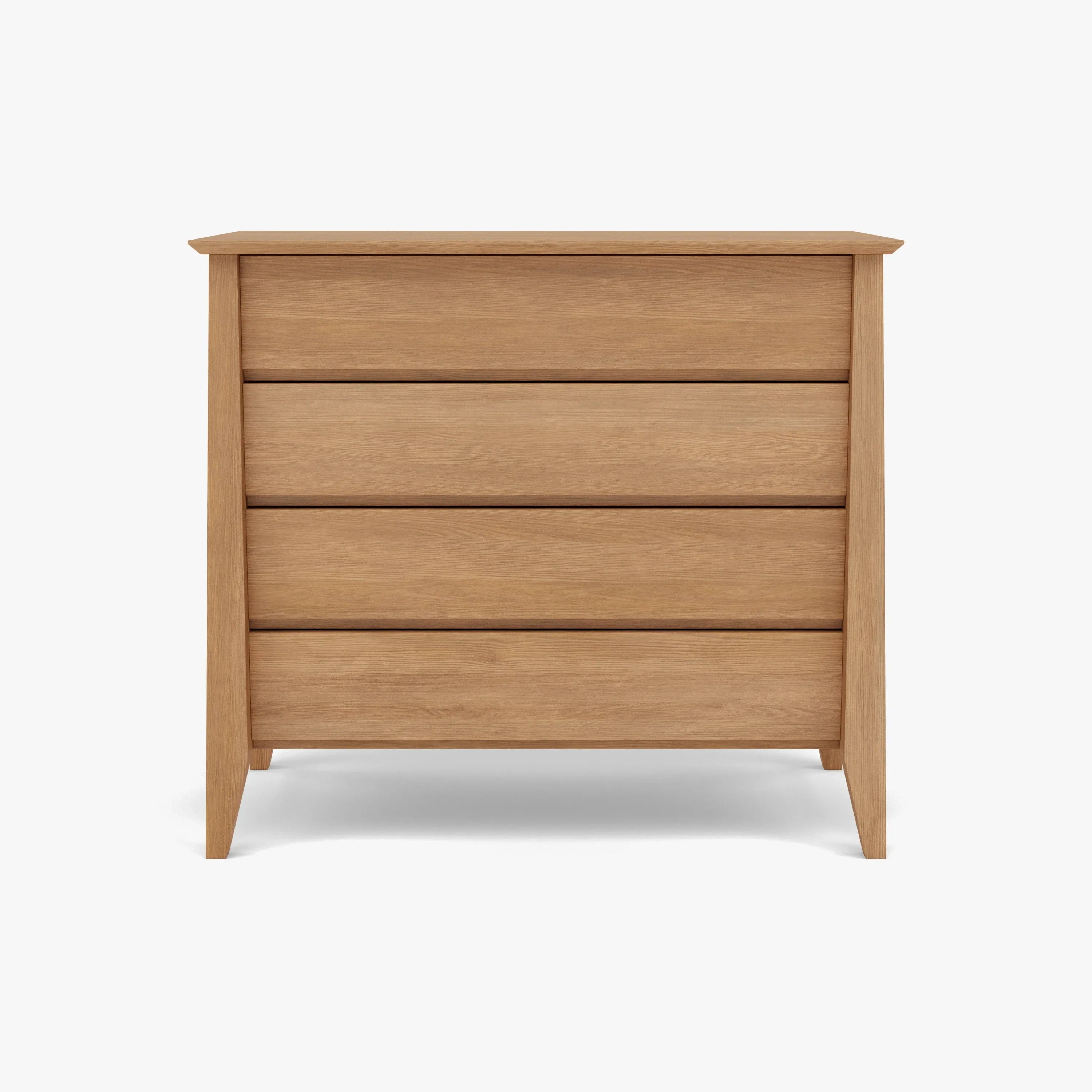 Jolanda Chest 4 Drawers 100 x 50cm Solid American Oak