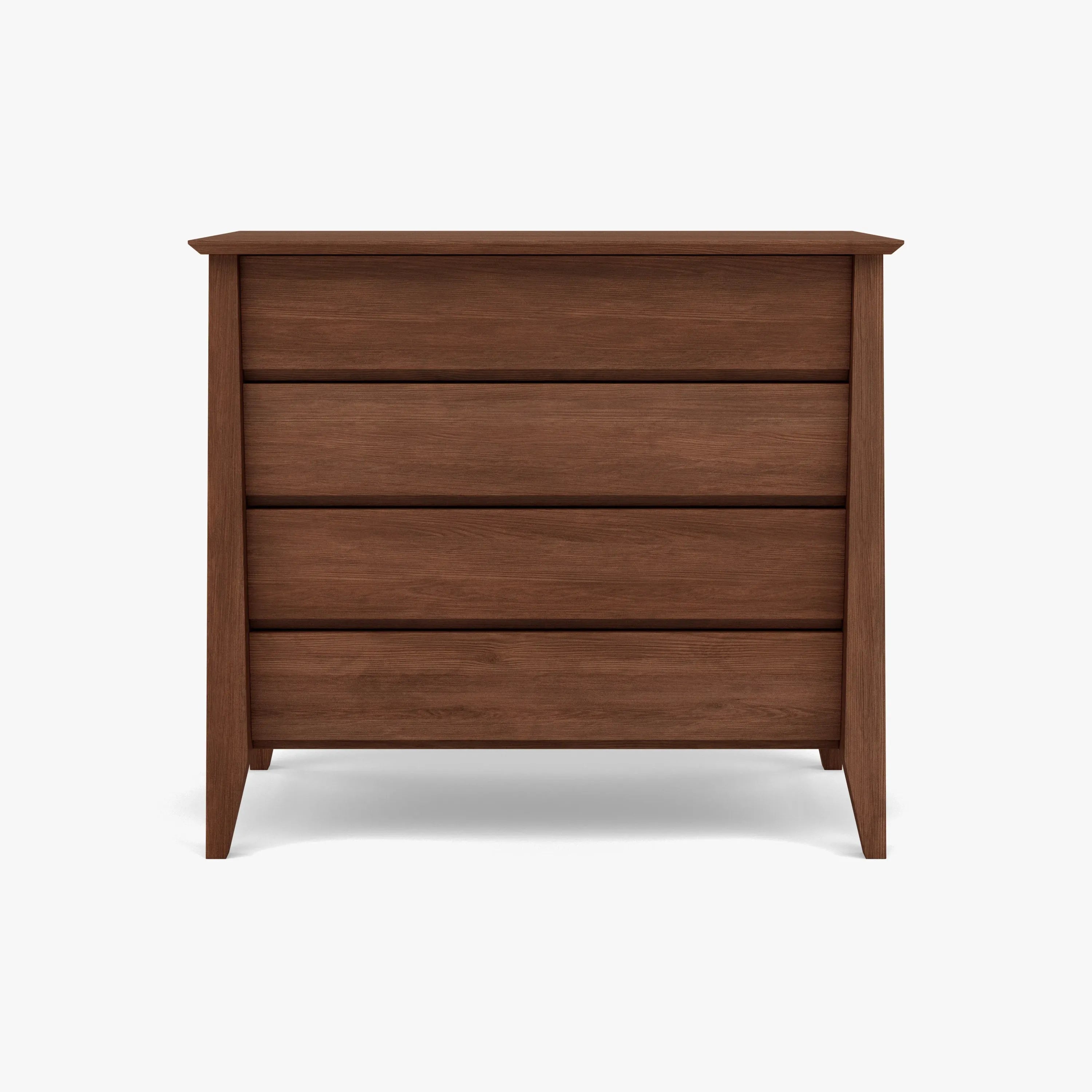 Jolanda Chest 4 Drawers 100 x 50cm Solid American Walnut