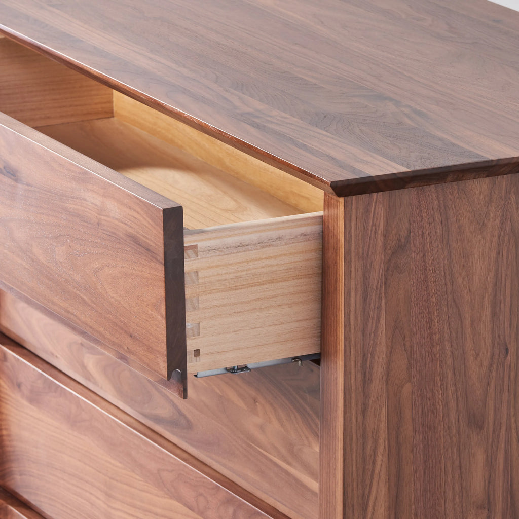 Jolanda Chest 4 Drawers 100 x 50cm Solid American Walnut