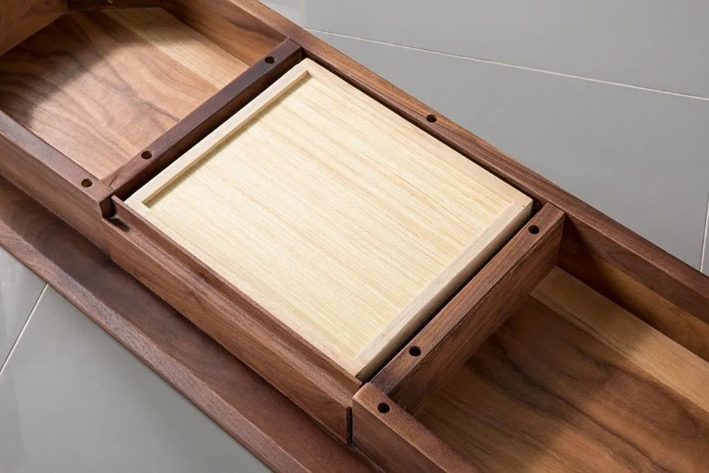 Jolanda Console Table 110 x 40cm Solid American Walnut