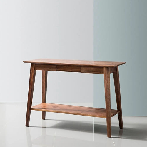 Jolanda Console Table 110 x 40cm Solid American Walnut
