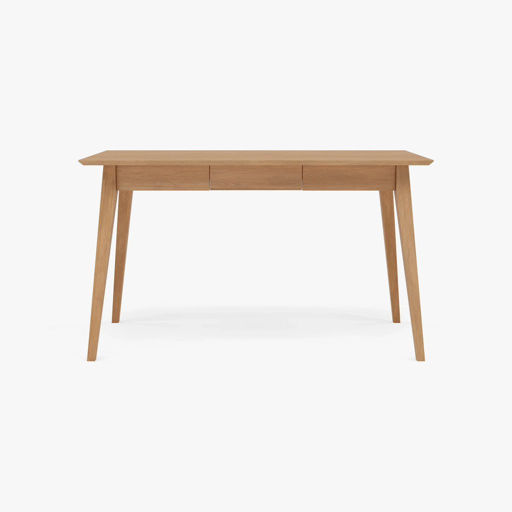 Jolanda Office Desk 130 x 70cm Solid American Oak