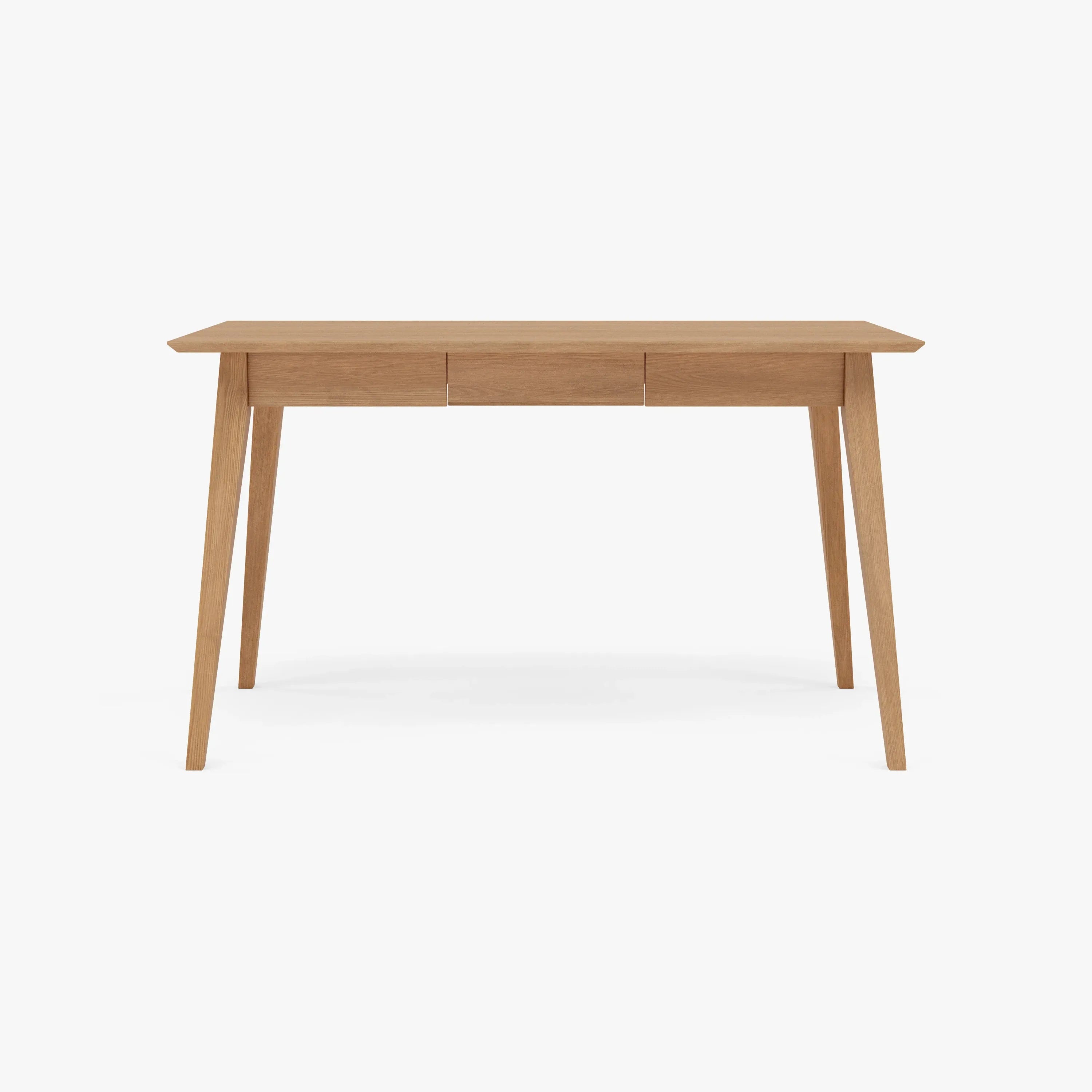 Jolanda Office Desk 130 x 70cm Solid American Oak
