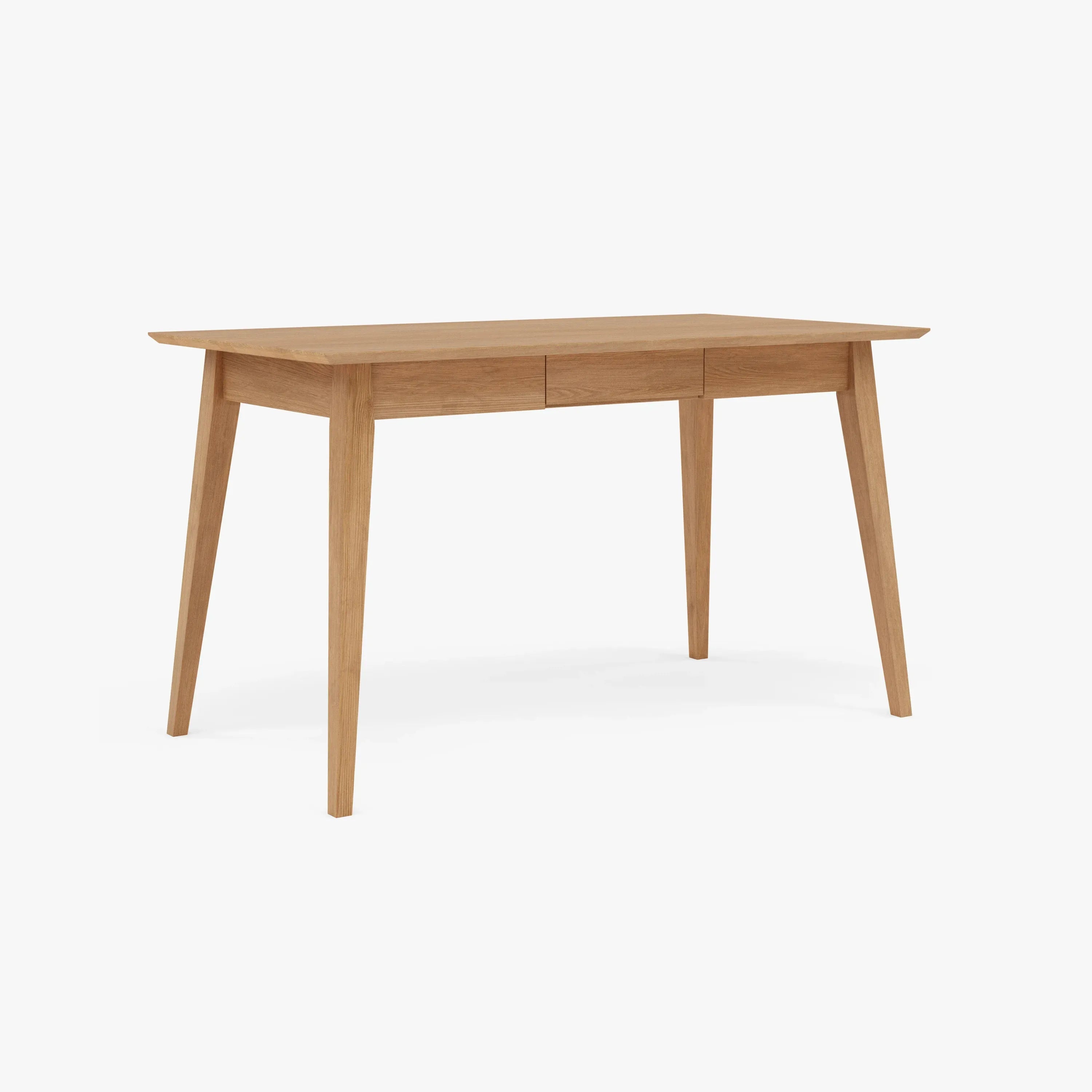 Jolanda Office Desk 130 x 70cm Solid American Oak