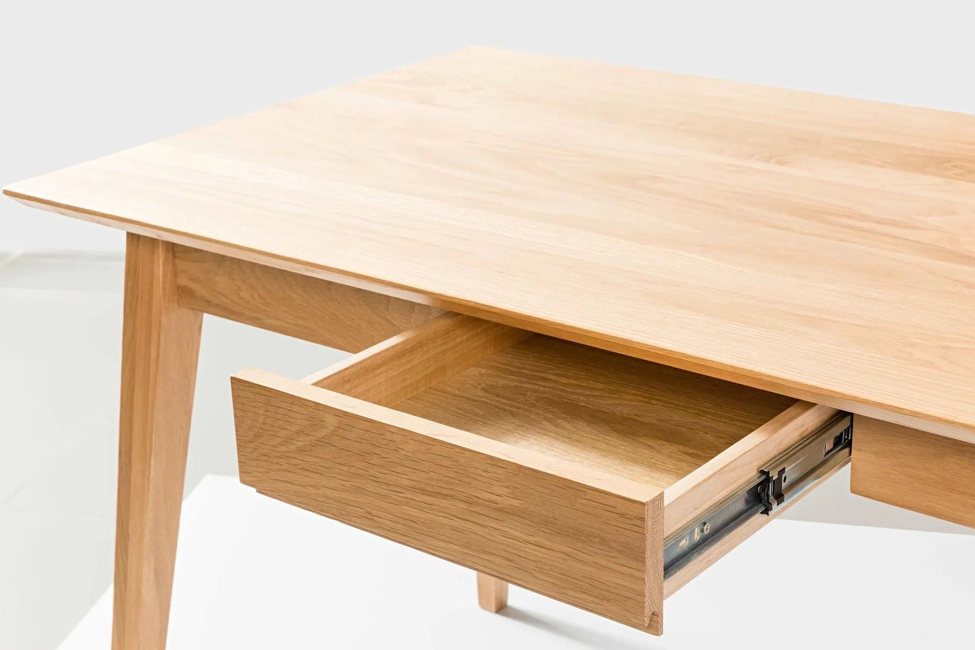 Jolanda Office Desk 130 x 70cm Solid American Oak