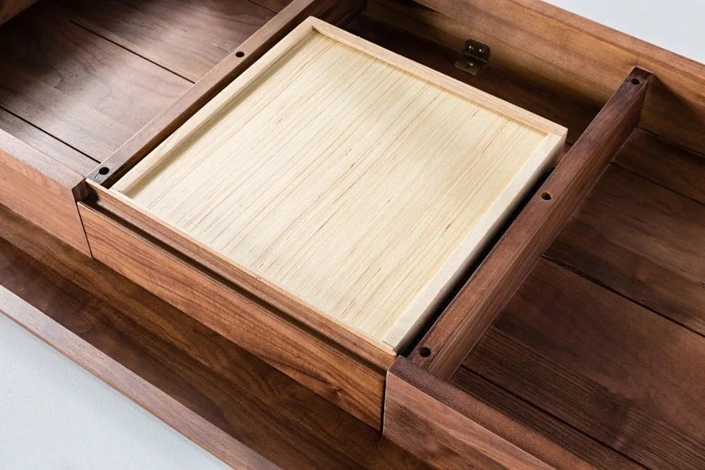 Jolanda Office Desk 130 x 70cm Solid American Walnut