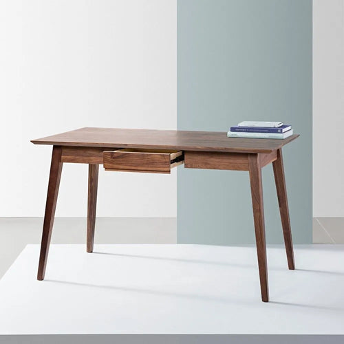 Jolanda Office Desk 130 x 70cm Solid American Walnut