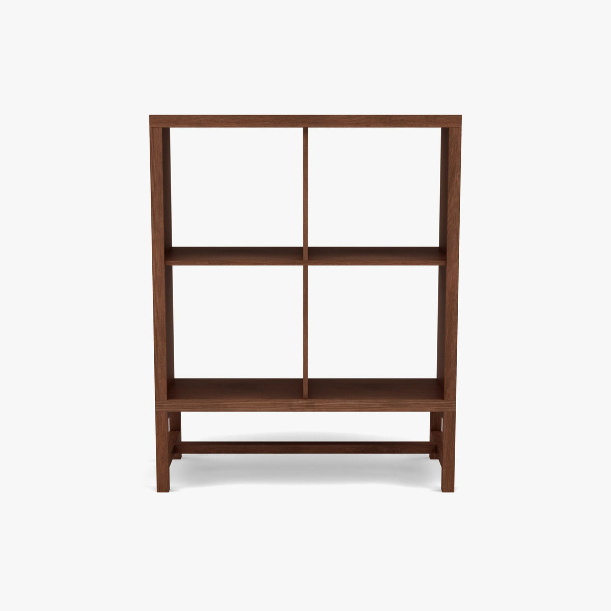 Jonas Display Shelf 2 x 2 75 x 33 x 94cm American Walnut