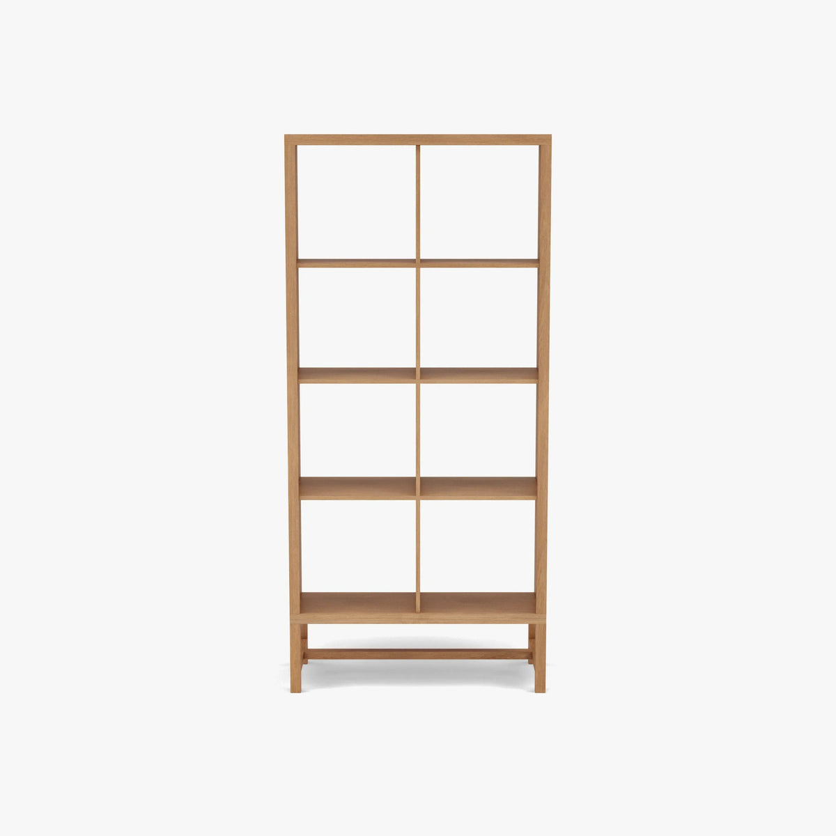 Jonas Display Shelf 2 x 4 75 x 33 x 162cm American Oak