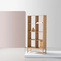 Jonas Display Shelf 2 x 4 75 x 33 x 162cm American Oak