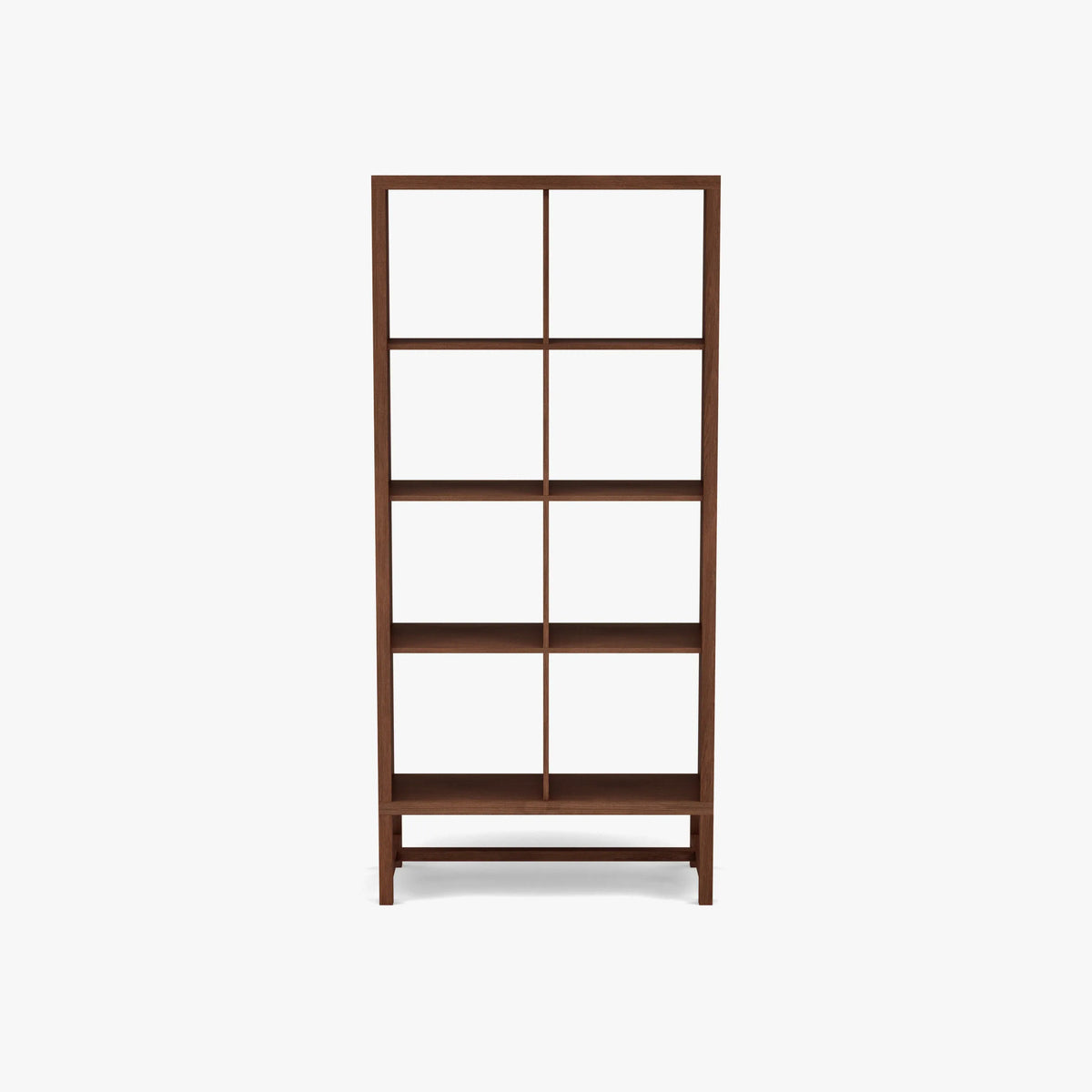 Jonas Display Shelf 2 x 4 75 x 33 x 162cm American Walnut