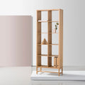 Jonas Display Shelf 2 x 5 75 x 33 x 196cm American Oak