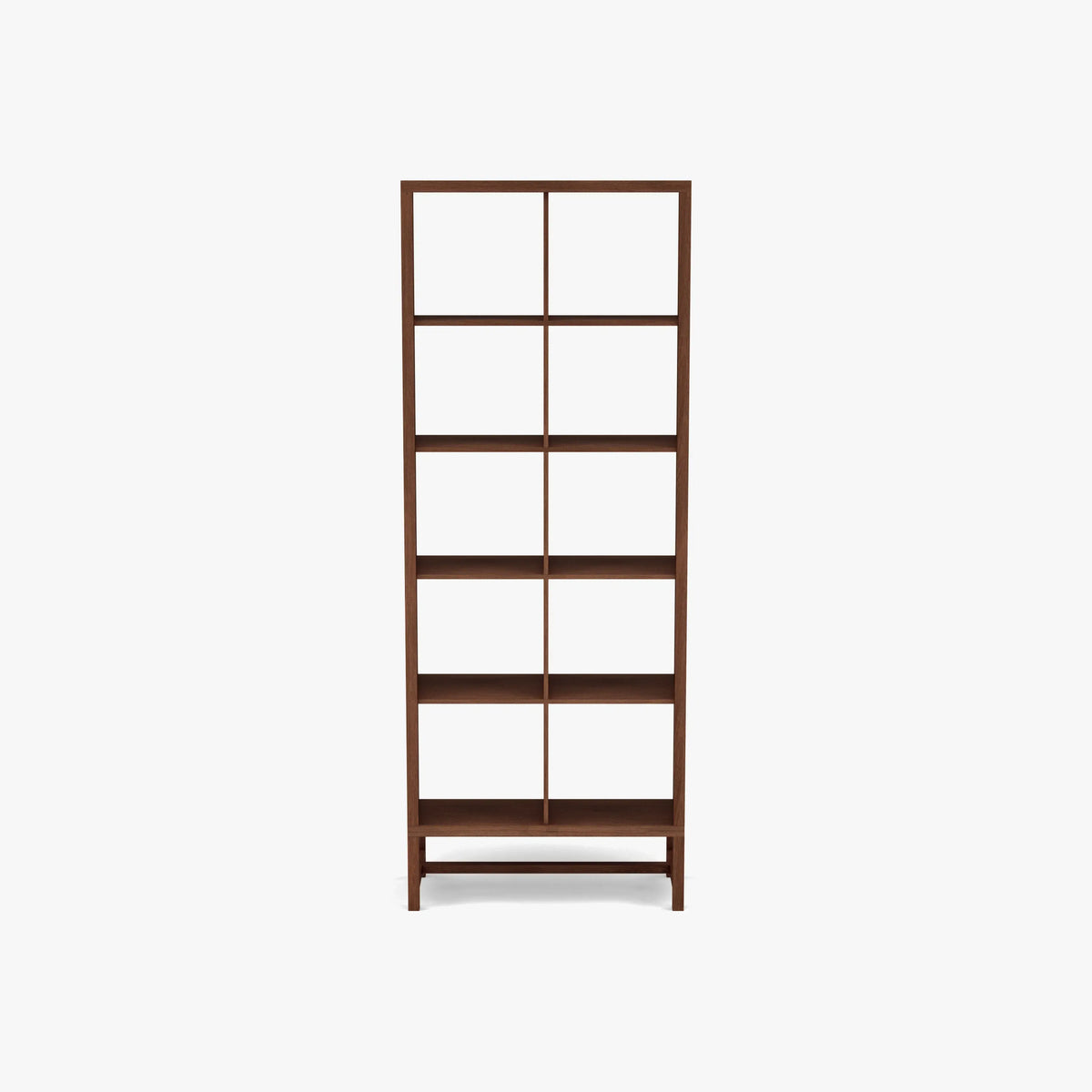 Jonas Display Shelf 2 x 5 75 x 33 x 196cm American Walnut