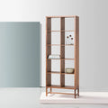 Jonas Display Shelf 2 x 5 75 x 33 x 196cm American Walnut