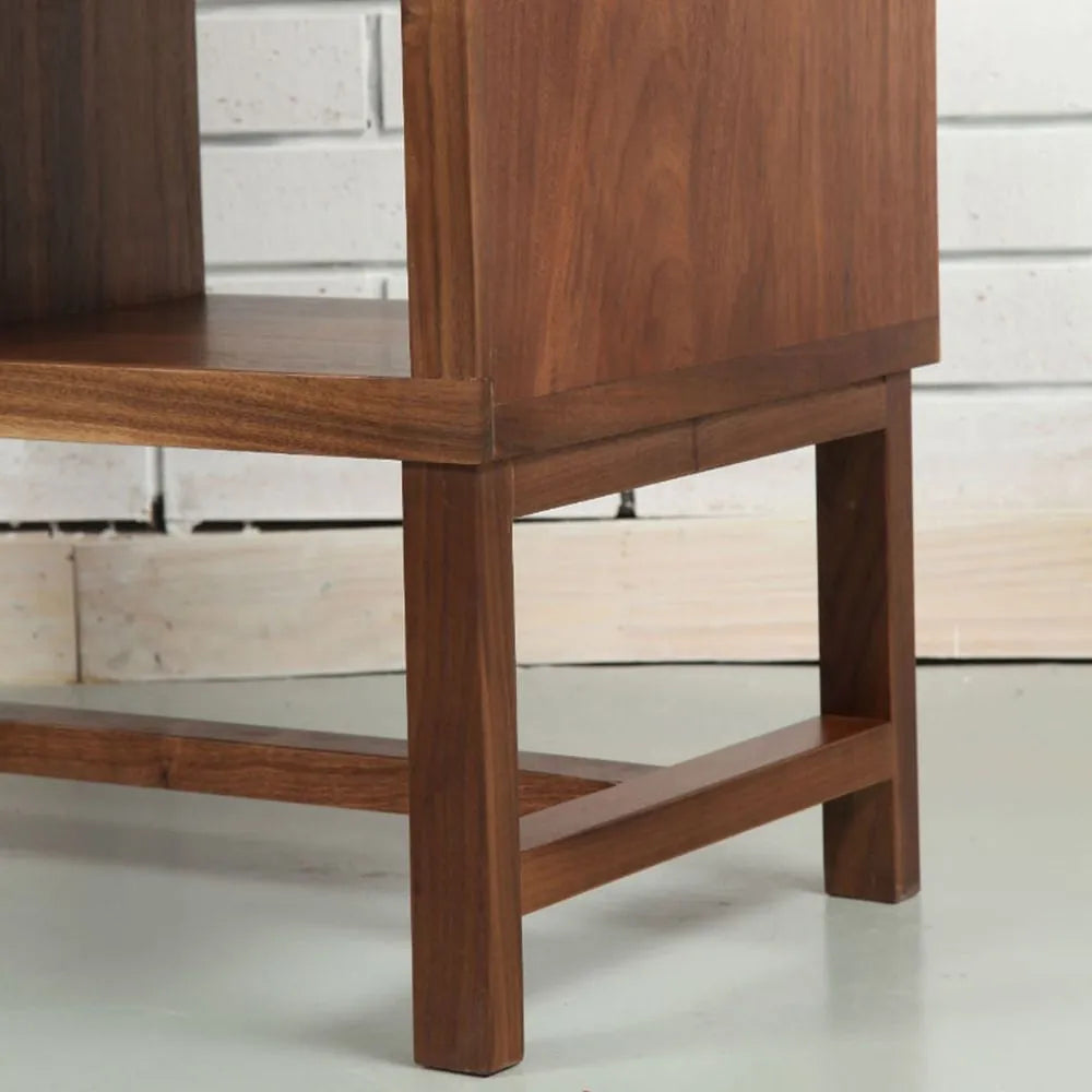 Jonas Display Shelf 2 x 5 75 x 33 x 196cm American Walnut