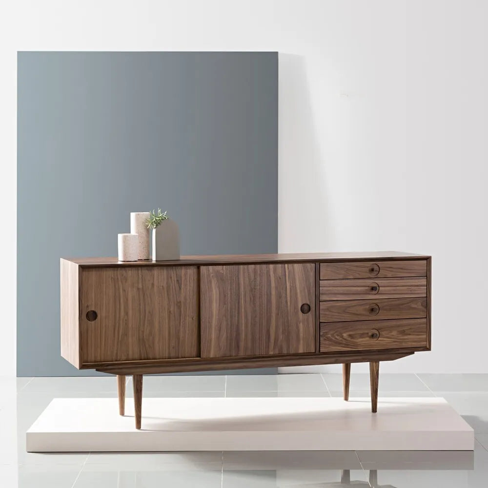 Jorgen Sideboard 175 x 45cm Solid American Walnut