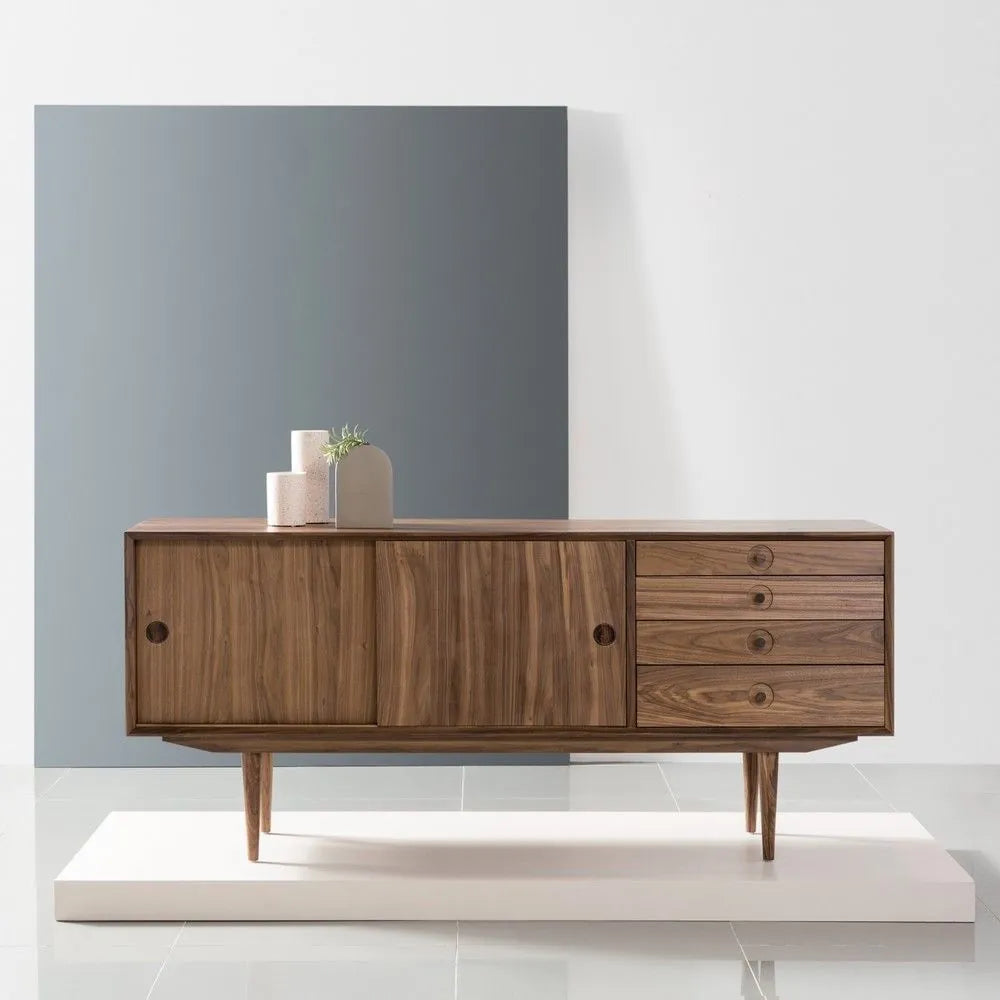 Jorgen Sideboard 175 x 45cm Solid American Walnut