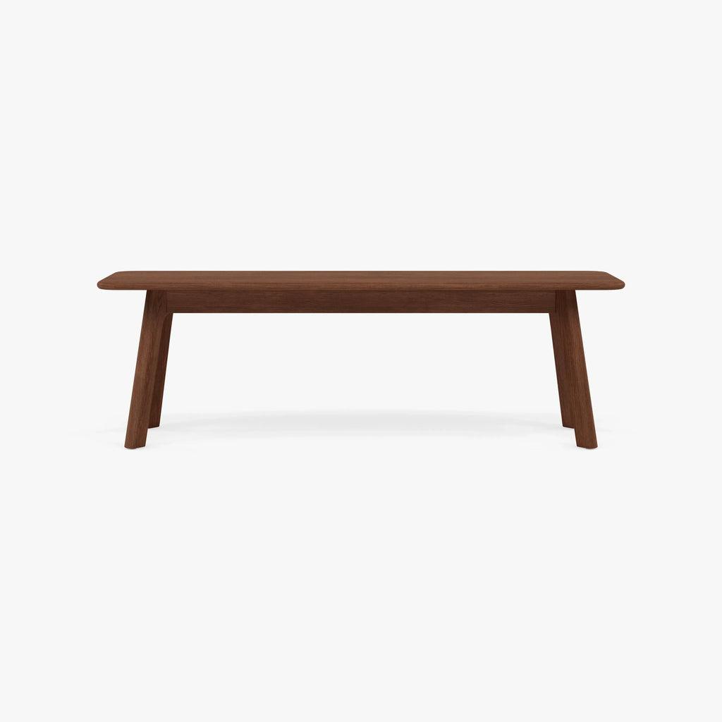 Magnus Bench 140 x 35cm Solid American Walnut