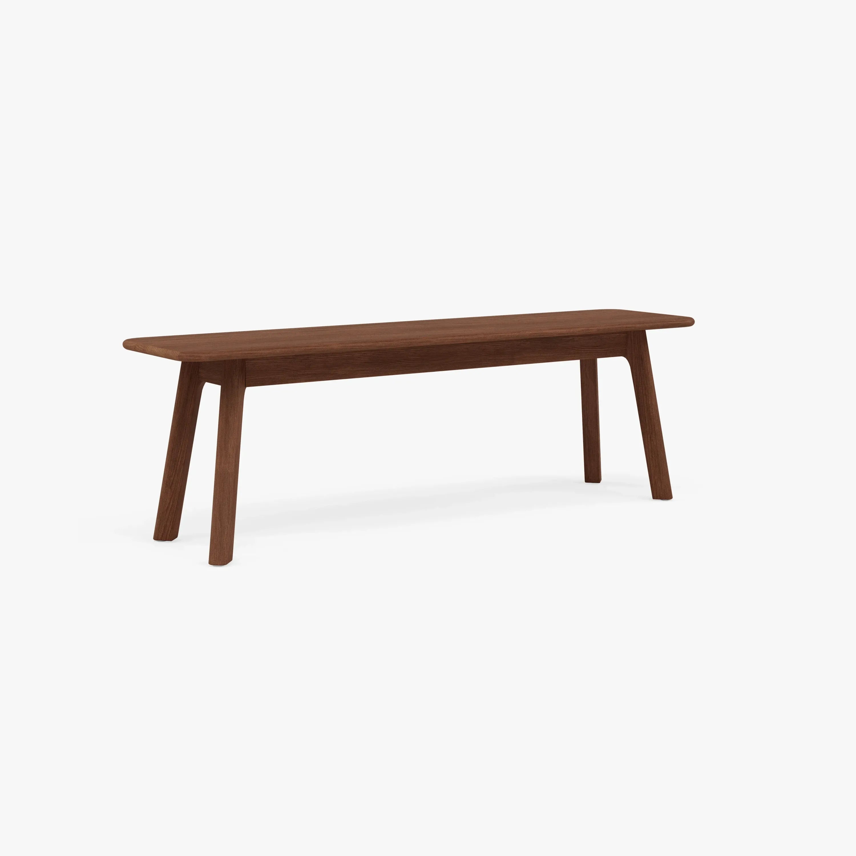 Magnus Bench 140 x 35cm Solid American Walnut