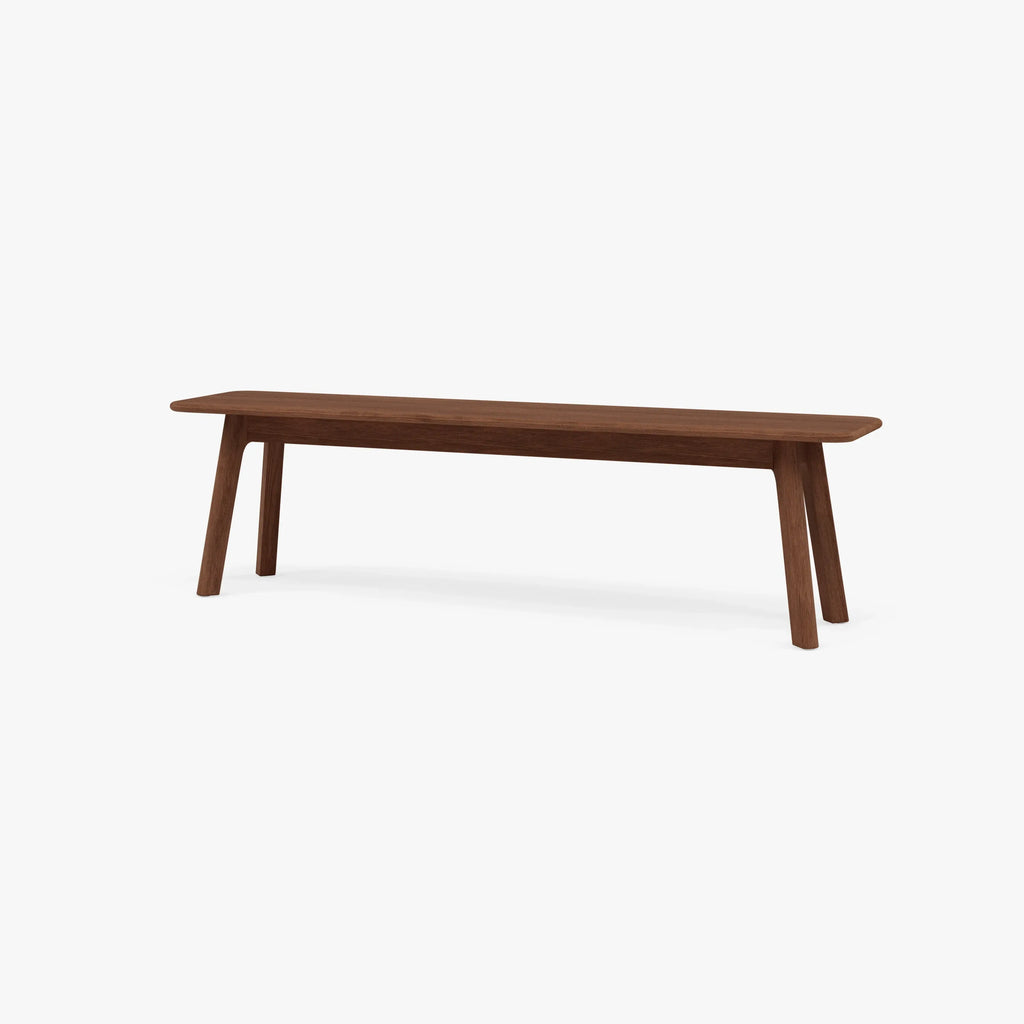 Magnus Bench 160 x 35cm Solid American Walnut