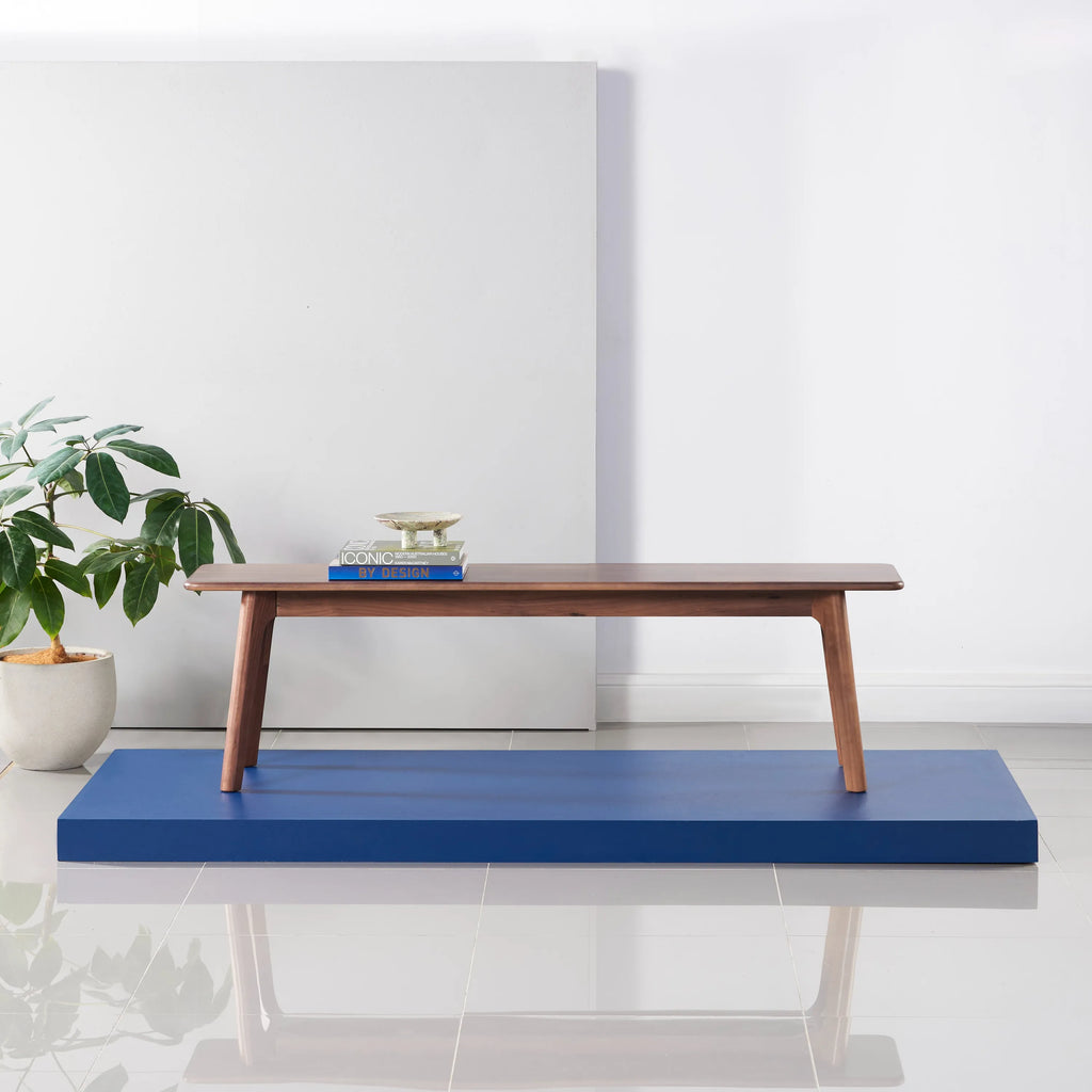 Magnus Bench 160 x 35cm Solid American Walnut