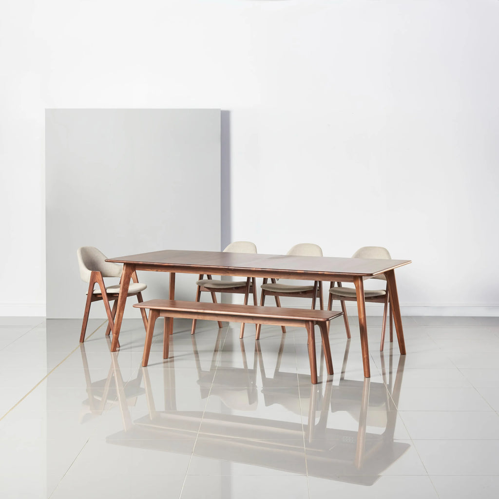 Magnus Bench 160 x 35cm Solid American Walnut