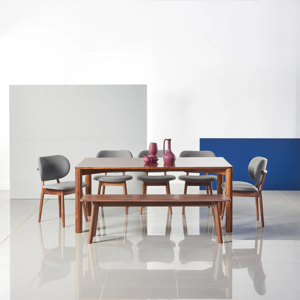 Magnus Bench 160 x 35cm Solid American Walnut