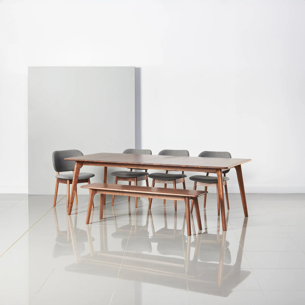 Magnus Bench 160 x 35cm Solid American Walnut