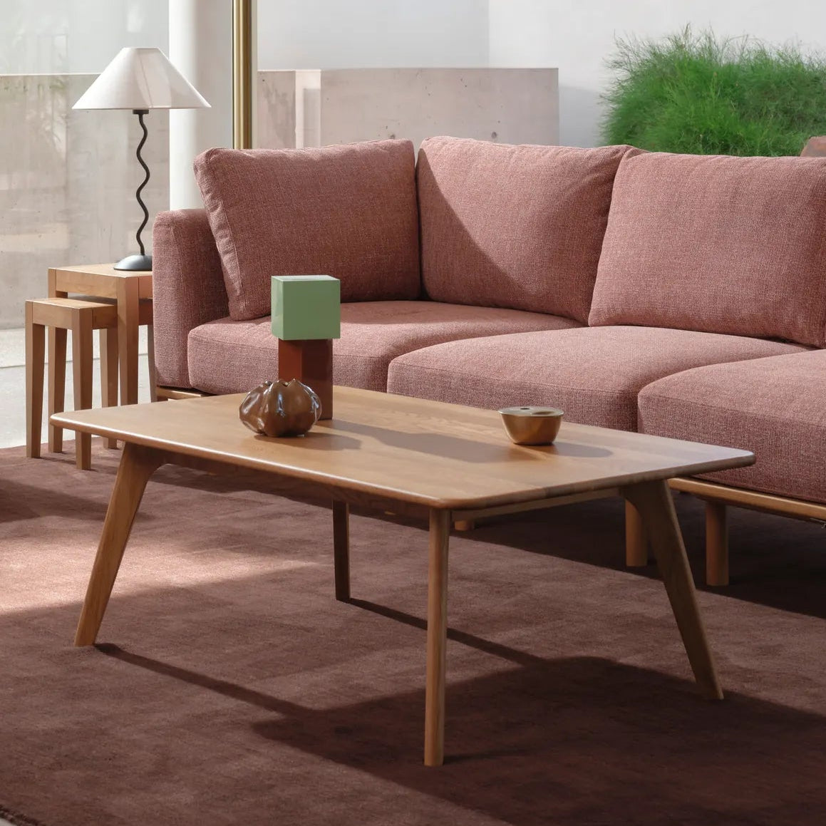 Magnus Coffee Table 120 x 70cm Solid American Oak
