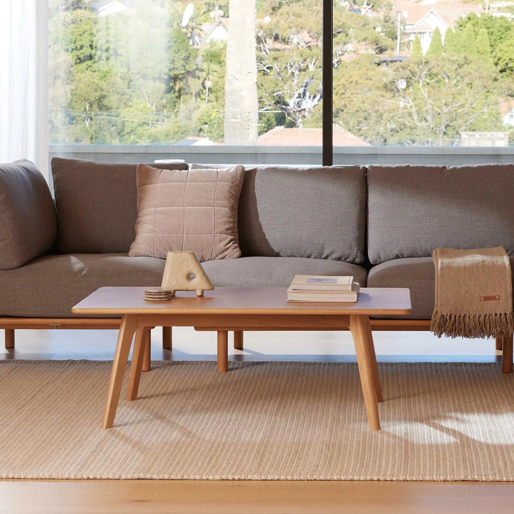 Magnus Coffee Table 120 x 70cm Solid American Oak