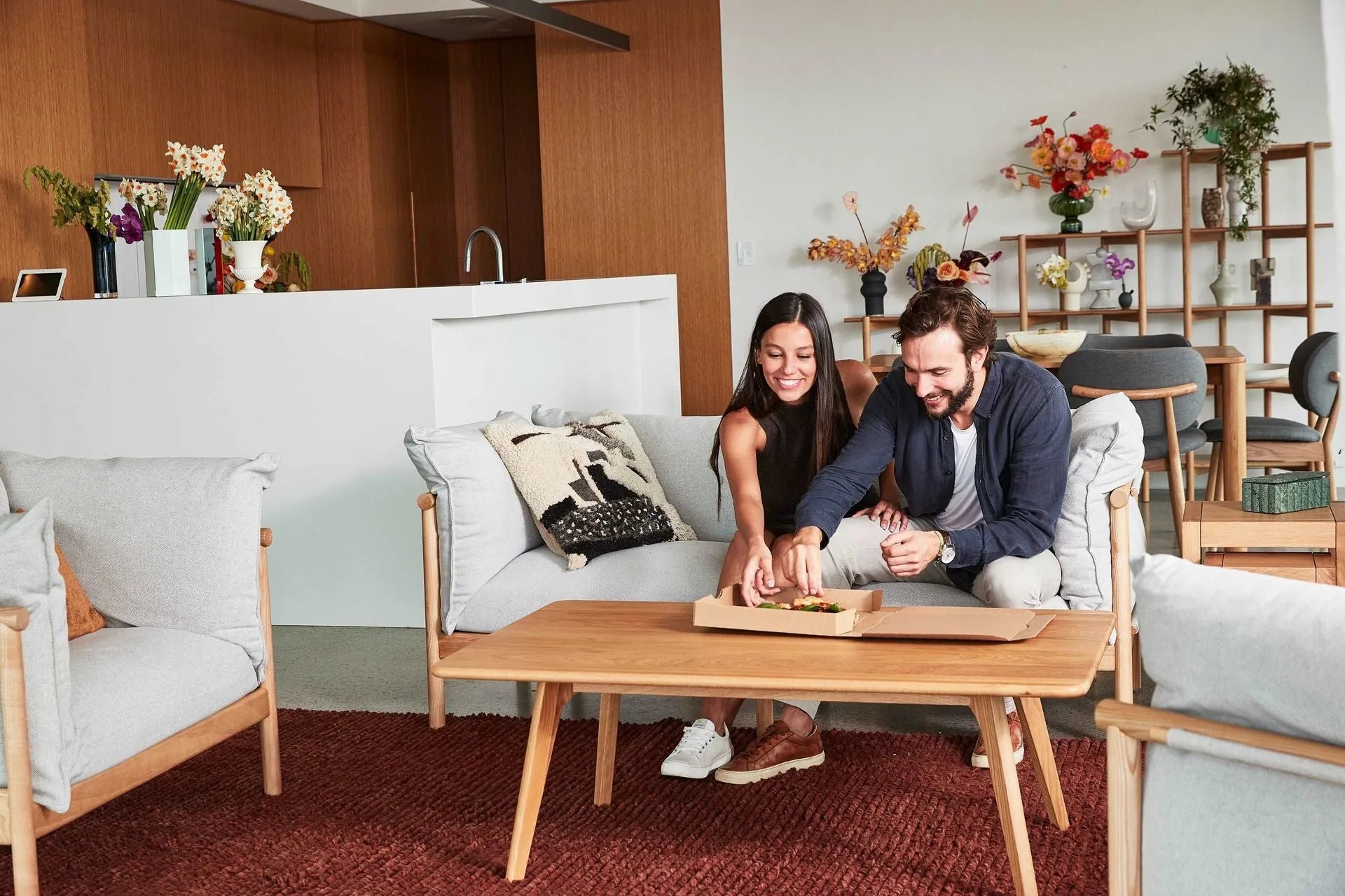 Magnus Coffee Table 120 x 70cm Solid American Oak
