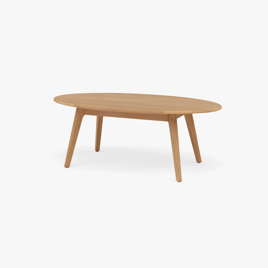 Magnus Coffee Table Oval 120 x 65cm Solid American Oak