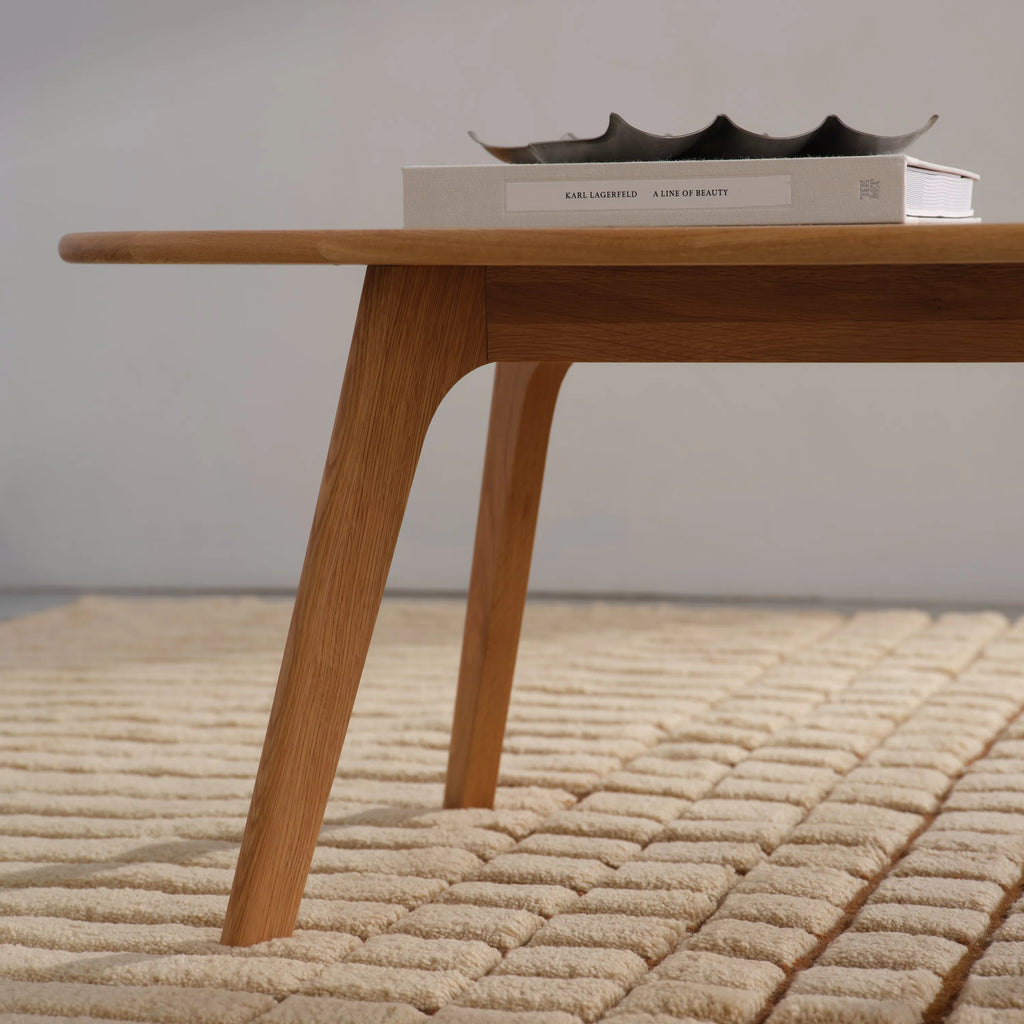 Magnus Coffee Table Oval 120 x 65cm Solid American Oak