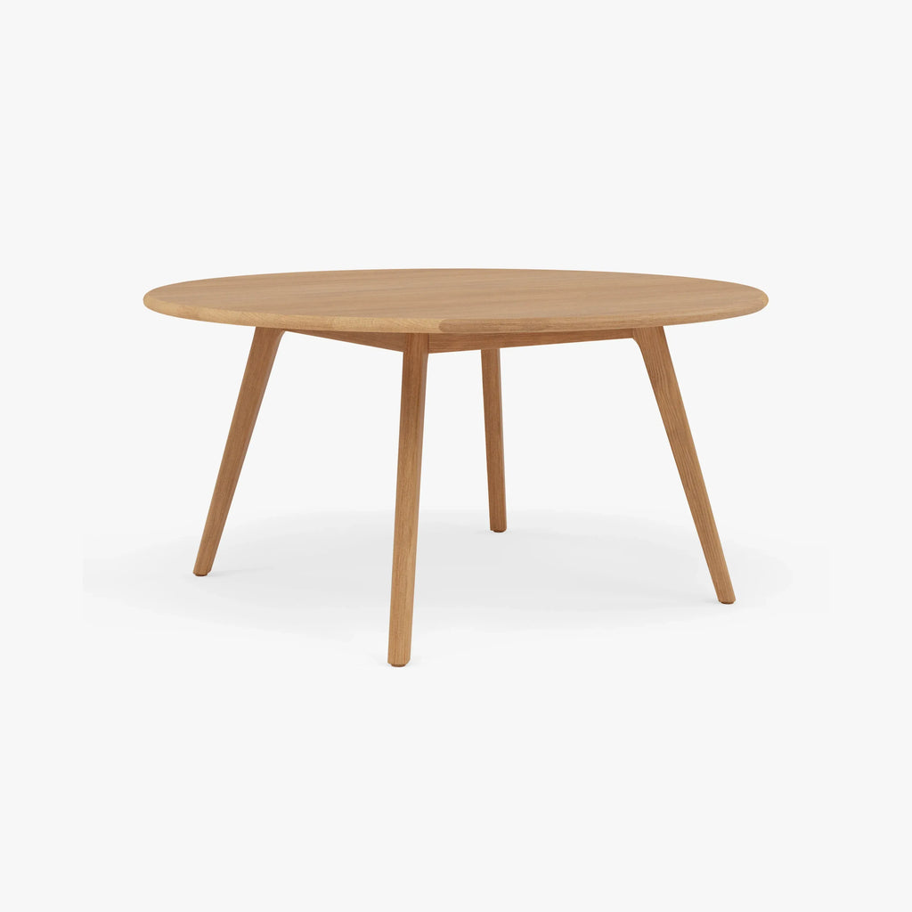 Magnus Coffee Table Round 90cm Diameter Solid American Oak