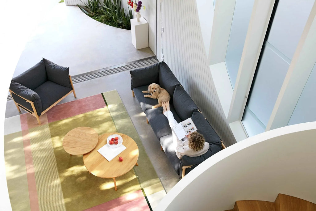 Magnus Coffee Table Round 90cm Diameter Solid American Oak