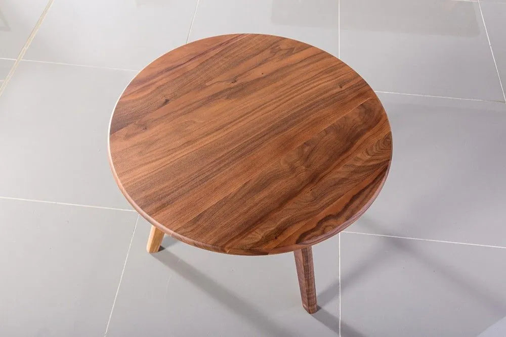 Magnus Coffee Table Round 90cm Diameter Solid American Walnut