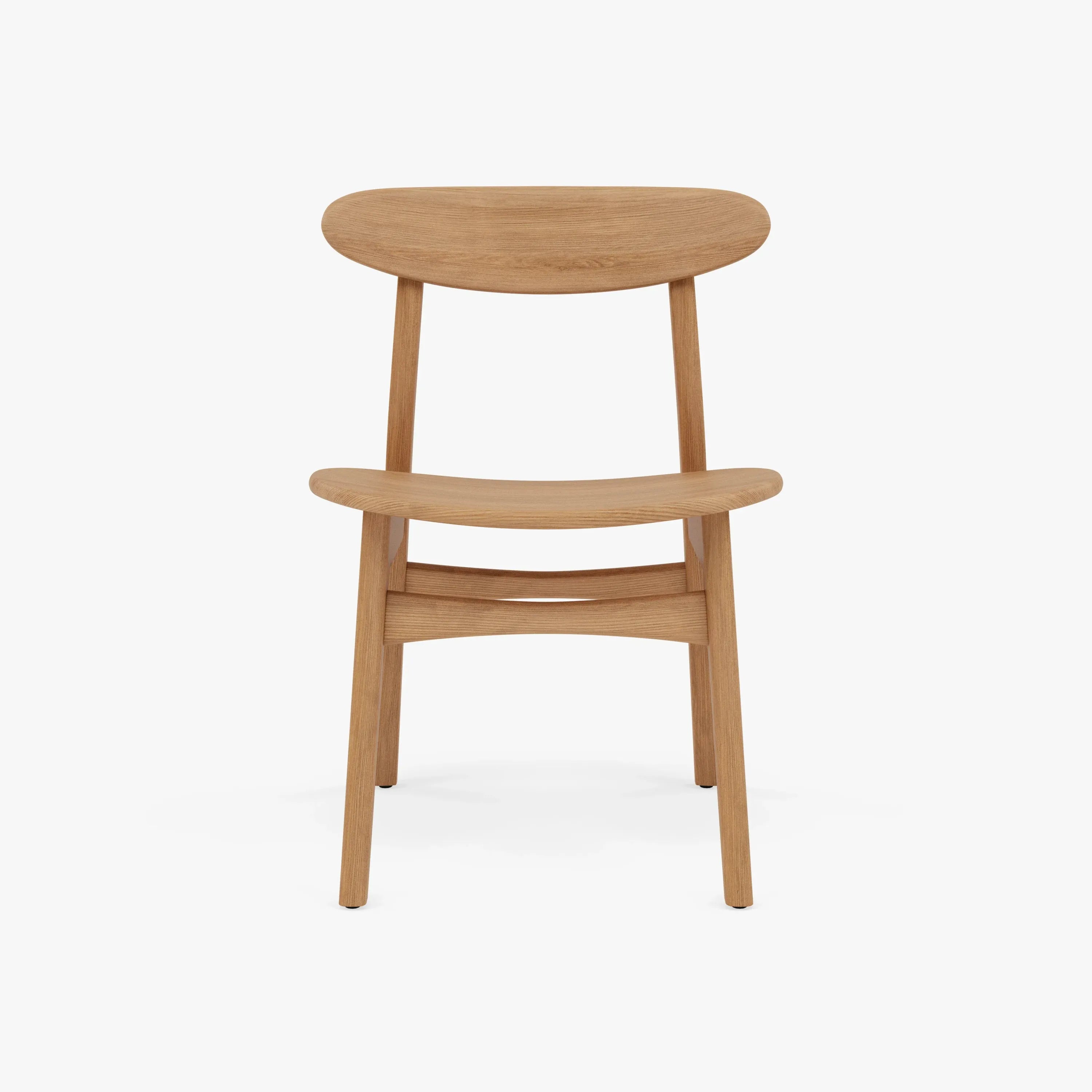 Magnus Dining Chair Solid Seat Solid American Oak