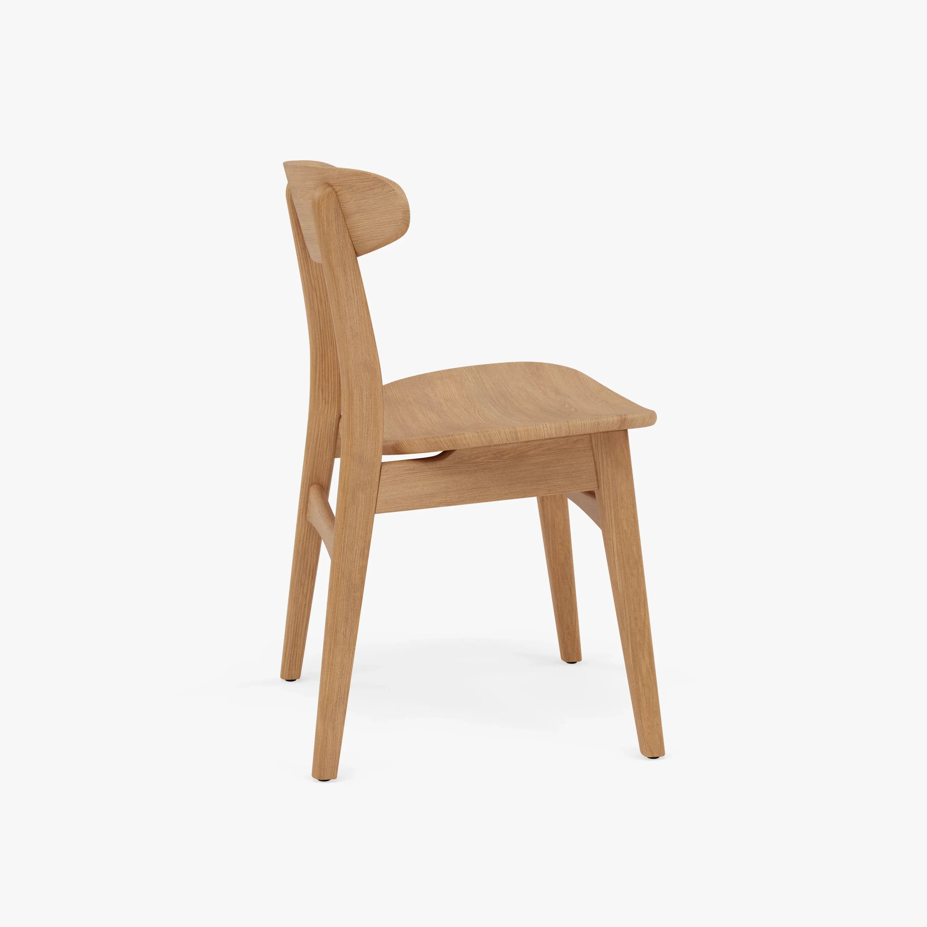 Magnus Dining Chair Solid Seat Solid American Oak