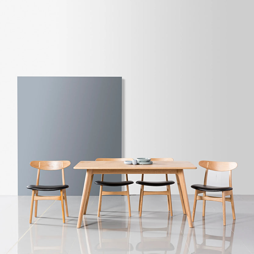 Magnus Dining Table 150 x 90cm Solid American Oak