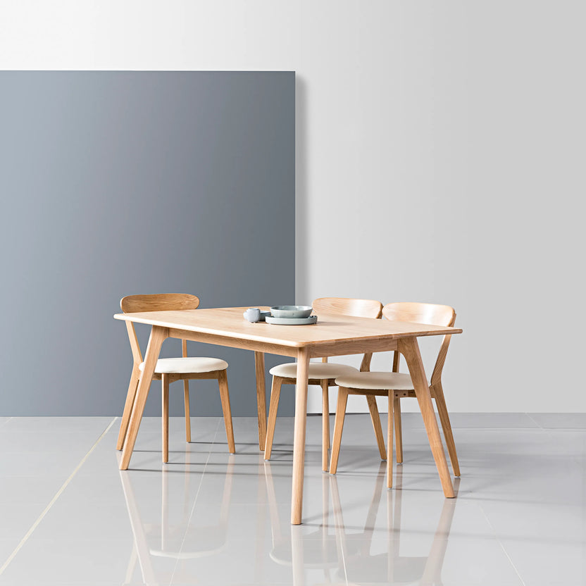 Magnus Dining Table 150 x 90cm Solid American Oak