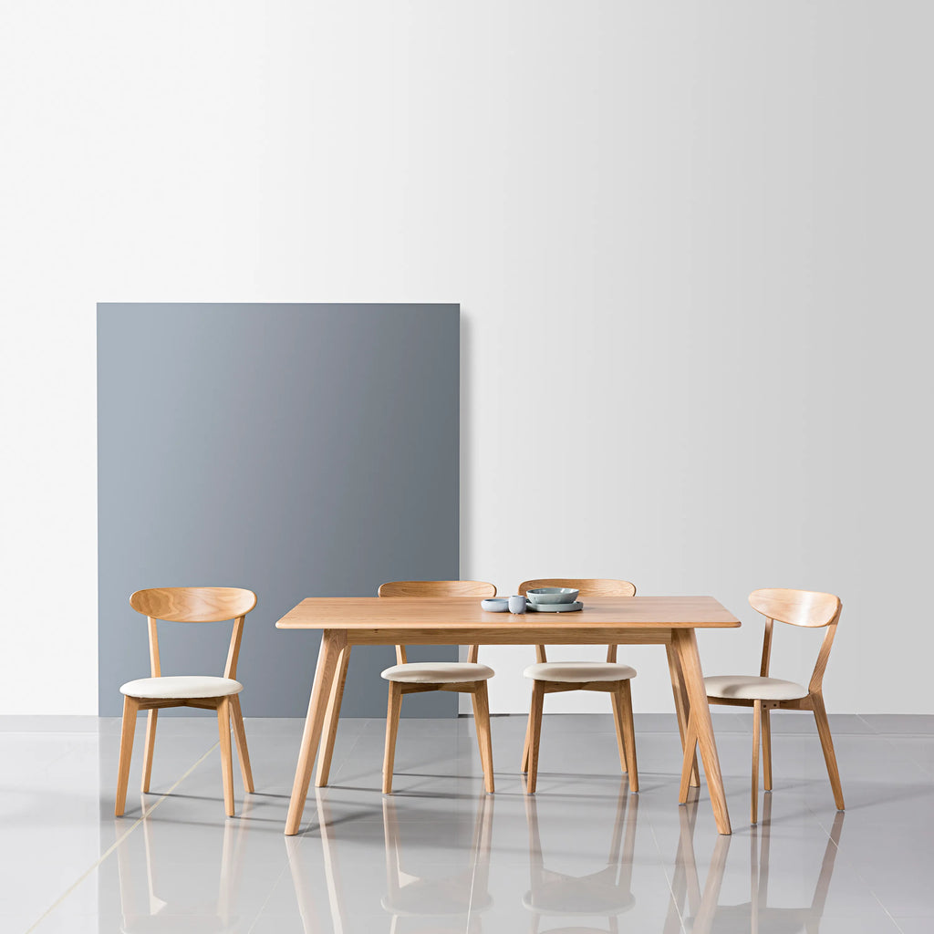 Magnus Dining Table 160 x 90cm Solid American Oak