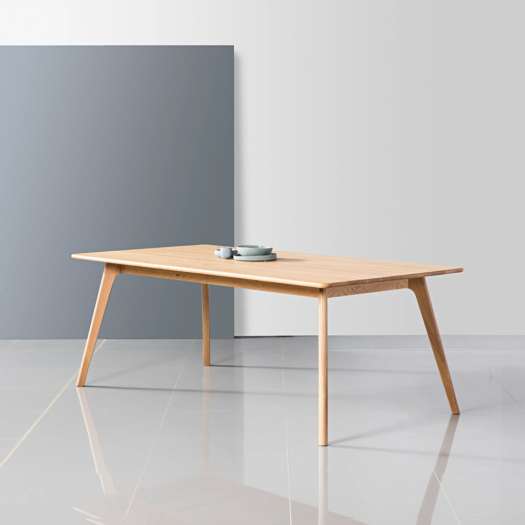 Magnus Dining Table 200 x 100cm Solid American Oak