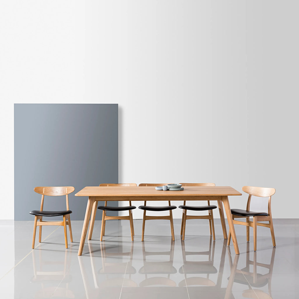 Magnus Dining Table 200 x 100cm Solid American Oak